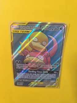 Pokemon TCG Slowpoke Psyduck Tag Team GX Unified Minds Holo Card 217/236 Mint - Image 3