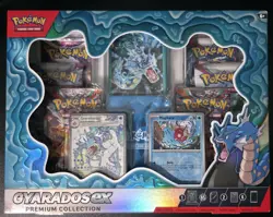 Pokemon TCG Gyarados EX Premium Collection - GameStop Exclusive - New Sealed - Image 1