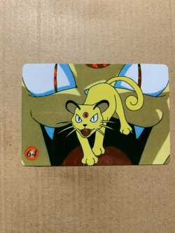 Persian - Vending Machine Prism Card - Holo Pokemon Sticker - NM - Image 1