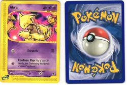Abra Common Pokemon TCG Expedition Base Set 93/165 LP - Image 3