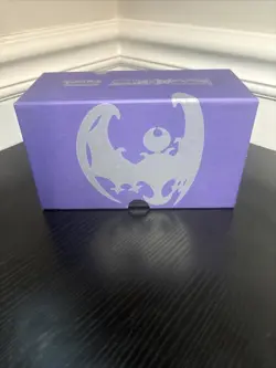 Pokemon Sun and Moon Lunala Empty Elite Trianer Box ETB W/Sleeves & Dividers - Image 2
