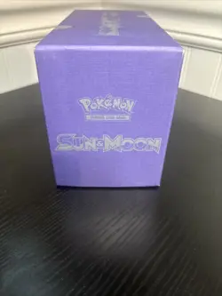 Pokemon Sun and Moon Lunala Empty Elite Trianer Box ETB W/Sleeves & Dividers - Image 3