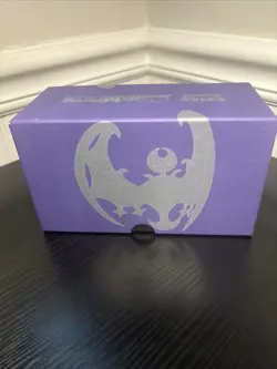 Pokemon Sun and Moon Lunala Empty Elite Trianer Box ETB W/Sleeves & Dividers - Image 4