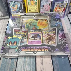 Pokemon TCG: XY Marshadow GX Box Collection 3 Booster Packs & Promo Sealed New - Image 1