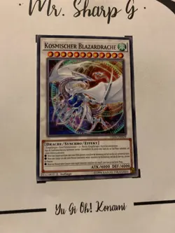 KOSMISCHER BLAZARDRACHE - 1.AUFLAGE LED6-DE029 DEUTSCH Yu-Gi-Oh! CARD COMMON - Image 4