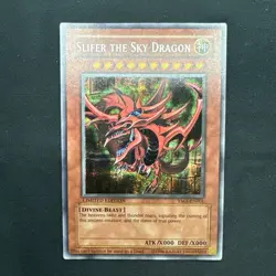 Slifer the Sky Dragon - YMA-EN001 - YuGiOh! - Prismatic Secret Rare - MP - Image 1