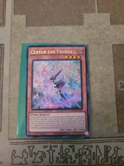 YUGIOH CENTUR-ION TRUDEA MP24-EN144 PRISMATIC SECRET 1ST ED NM - Image 2