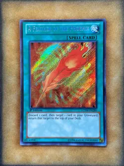 Yugioh A Feather of the Phoenix LCYW-EN280 Secret Rare 1st Ed NM - Image 1