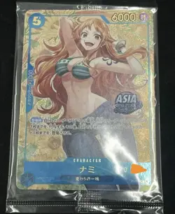 One Piece Card Game P-112 Nami Mini Tins Vol.2 SERIAL Sealed - Image 1