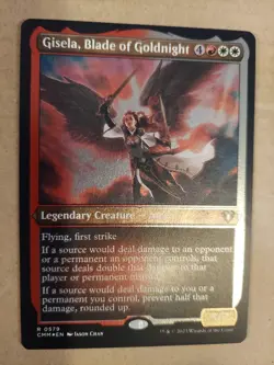 Gisela, Blade of Goldnight (Foil Etched) Commander Masters Foil - Image 1
