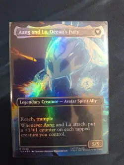 Aang Swift SaviorAvatar Last Airbender MTG Magic M 298 Card Foil - Image 2