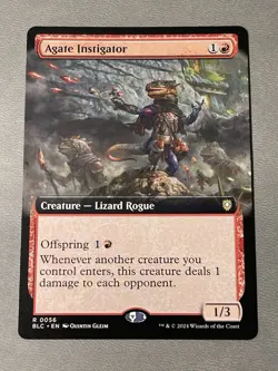 Agate Instigator (Extended Art) Commander: Bloomburrow Regular NM - Image 1