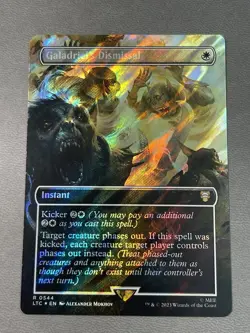 Galadriel's Dismissal Borderless Surge Foil #544 Near Mint MTG LoTR - Image 1
