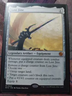 Lost Jitte Outlaws of Thunder Junction: the Big Score Regular - Image 1