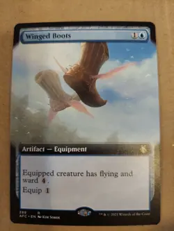 Winged Boots (Extended Art) Commander: Adventures in the Forgotten Realms... - Image 1