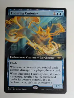 MTG - Enduring Curiosity - DSK - R - Ext Art - 371 - Image 1