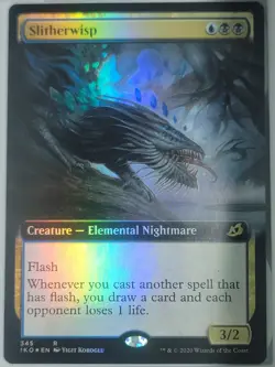 Mtg. Slitherwisp. Foil Extended Art. Ikoria: Lair of Behemoths. NM - Image 1