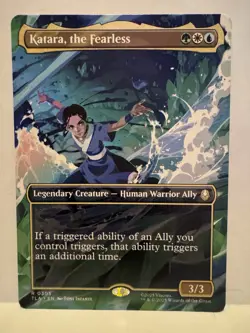 Katara, the Fearless (Borderless) - Avatar: TLA - NM - MTG Magic - 0305 - Image 1