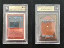 Lightning Bolt 4TH EDITION Mtg MINT GRADED BGS 9.5 BASIC (9/9.5/9.5/9.5) POP 5 - Image 1