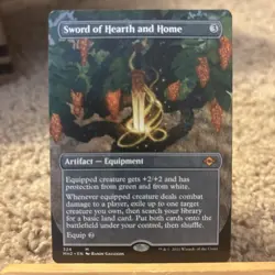 Sword Of Hearth And Home Borderless Regular 324M MTG(MH2) - Image 1