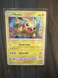 Pikachu - SM76 - Pokemon Sun & Moon Promo - Holo Foil Near Mint - Image 2