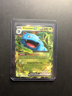 Venusaur ex 003/165 Sv: Scarlet & Violet 151 Holo Mint Condition Pokemon Card - Image 1