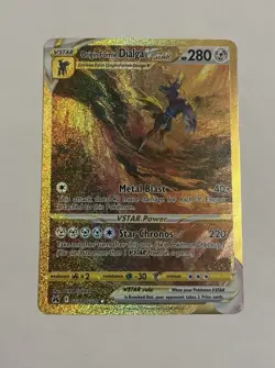 Pokemon Origin Forme Dialga VSTAR Secret Crown Zenith GG68/GG70 MP - Image 1