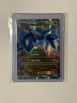 Pokemon TCG Latios EX XY72 Black Star Promo 2015 Full Art Holo Card NM Condition - Image 3