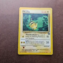 Pikachu 27 Pokemon Black Star Promo Card - HP - Image 1
