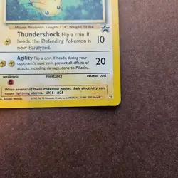 Pikachu 27 Pokemon Black Star Promo Card - HP - Image 5