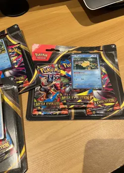 Pokemon TCG Mega Evolution 3 Pack Blister 2x Golduck & 1x Psyduck New Sealed. - Image 3