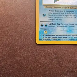 Lapras 10/62 Pokemon Fossil Holo Rare Card - HP - Image 4