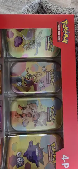 Pokemon TCG Scarlet & Violet 151 Mini Tin 4-Pack Lot of 2 Sam's Club SEALED - Image 2