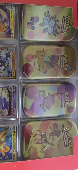 Pokemon TCG Scarlet & Violet 151 Mini Tin 4-Pack Lot of 2 Sam's Club SEALED - Image 3