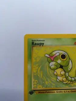 Pokemon Base Set 1st Edition German Caterpie (Raupy) 45/102 - Image 2