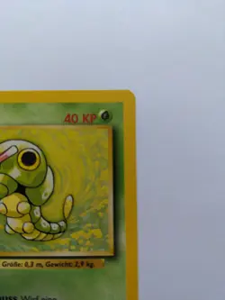 Pokemon Base Set 1st Edition German Caterpie (Raupy) 45/102 - Image 3