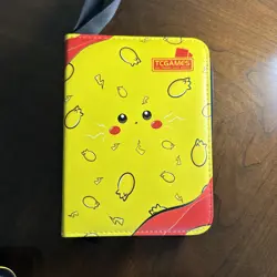 4 Pocket Binder For 400 Trading Pokemon TCG 50 Double Sided Top Load Pages New - Image 1