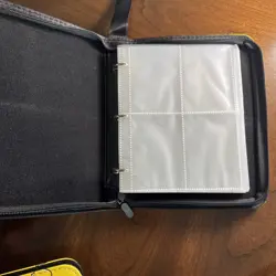 4 Pocket Binder For 400 Trading Pokemon TCG 50 Double Sided Top Load Pages New - Image 2