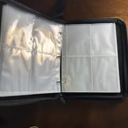 4 Pocket Binder For 400 Trading Pokemon TCG 50 Double Sided Top Load Pages New - Image 3