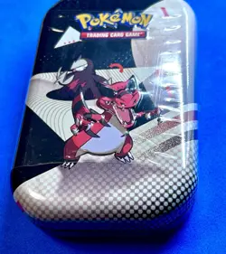 BRAND NEW Pokemon TCG Black Bolt White Flare Unova Mini Tin Krookodile Excadrill - Image 3