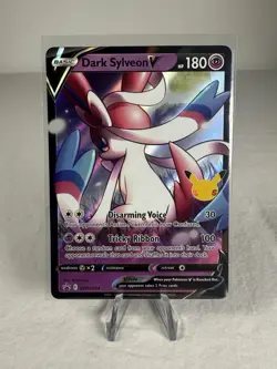 Pokemon TCG Dark Sylveon V SWSH134 Black Star Promo 2021 - Image 1