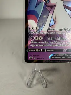 Pokemon TCG Dark Sylveon V SWSH134 Black Star Promo 2021 - Image 4