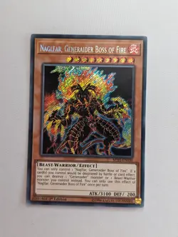 Yugioh | MYFI-EN030 - Naglfar, Generaider Boss of Fire - Secret Rare - 1st Ed - Image 1