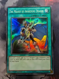 YuGiOh - The Melody of Awakening Dragon - Super Rare - CROS-EN091 - 1st Ed - NM - Image 1