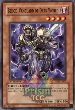 1st Ed Beiige, Vanguard of Dark World EEN-EN020 Yugioh - Image 1