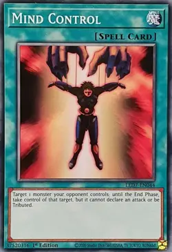 Yugioh Mind Control LED7-EN044 1st Edition Mint - Image 1