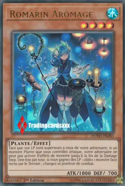 ?Yu-Gi-Oh!? Romarin Aromage (Rosemary) : DUPO-FR083 -VF/Ultra Rare- - Image 1