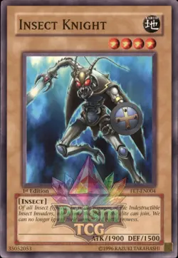 1st Ed Insect Knight FET-EN004 Yugioh - Image 1