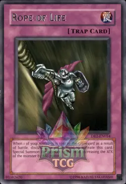 Rope of Life rare DR1-EN054 Yugioh - Image 1
