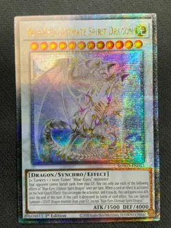 Yugioh Blue-Eyes Ultimate Spirit Dragon SDWD-EN043 QCR NM - Image 1